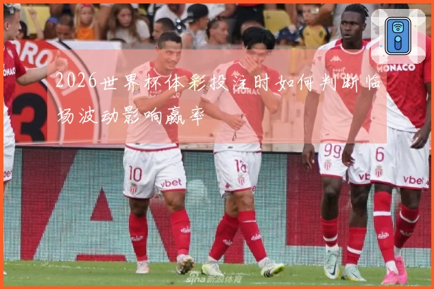 2026世界杯体彩投注时如何判断临场波动影响赢率