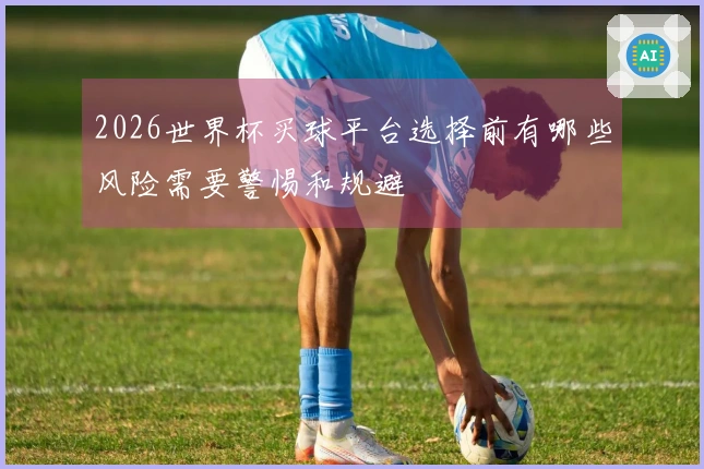 2026世界杯买球平台选择前有哪些风险需要警惕和规避
